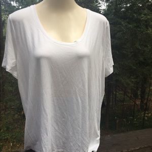 A New Day White shirt sleeved  oversized T shirt top, HP25
